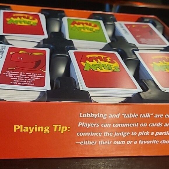 Mattel's Apple to Apple Party Box Game  cards family red games fun laughter - Picture 10 of 14